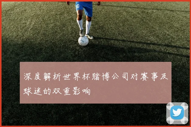 深度解析世界杯赌博公司对赛事及球迷的双重影响